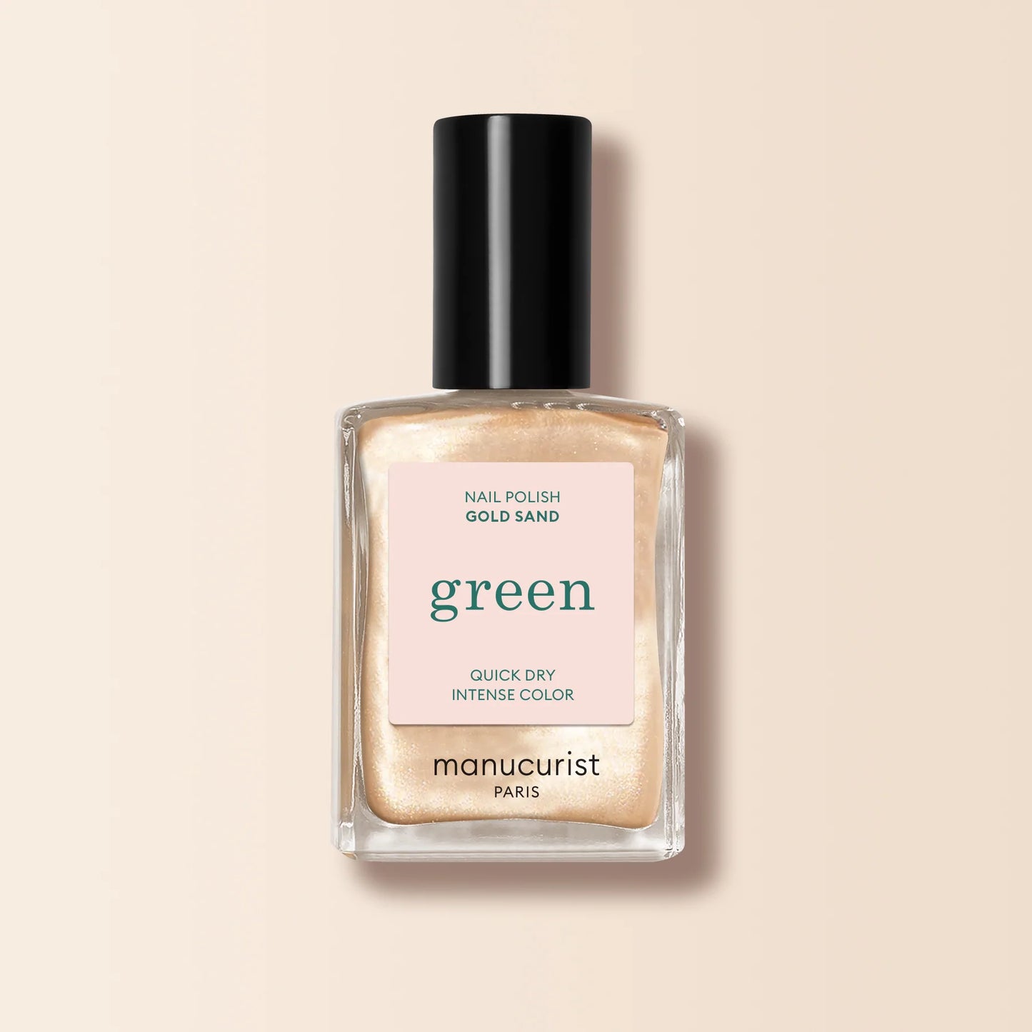 Vernis à ongles green - Gold Sand