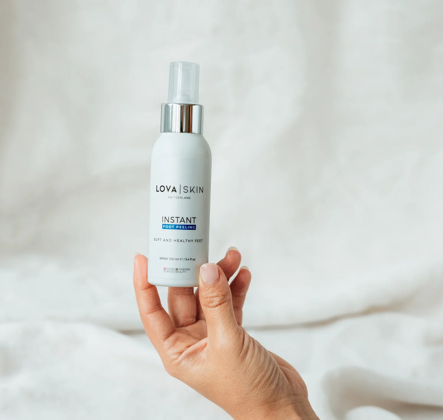 LOVASKIN INSTANT FOOT PEEL Spray bottle 75 ml