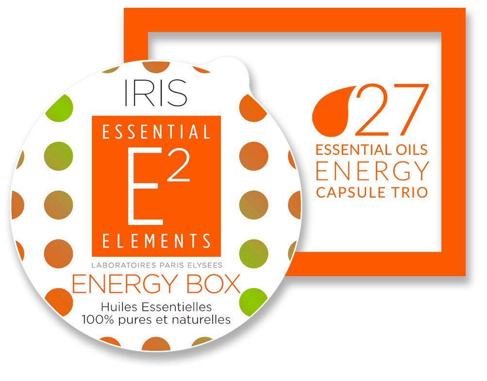 Capsules d'aromathérapie Energy Box